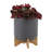 S/2 8/10" Planter W/ Wood Stand-670704973-670704974