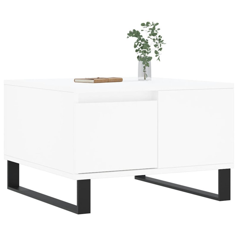 Ayluardo Sled Coffee Table with Storage, White