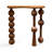 Nut-brown Solid Wood Console Table-438137830