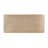 Danton 1-Drawer Executive Writing Desk in Gold Aluminum