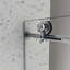 60 po x 63 po, une porte de douche fixe et une porte décalée, de grandes poulies de 70 mm en acier inoxydable 304 avec fonction de fermeture en douceur réglable, avec nettoyage facile, protection anti-déflagrante-129052199