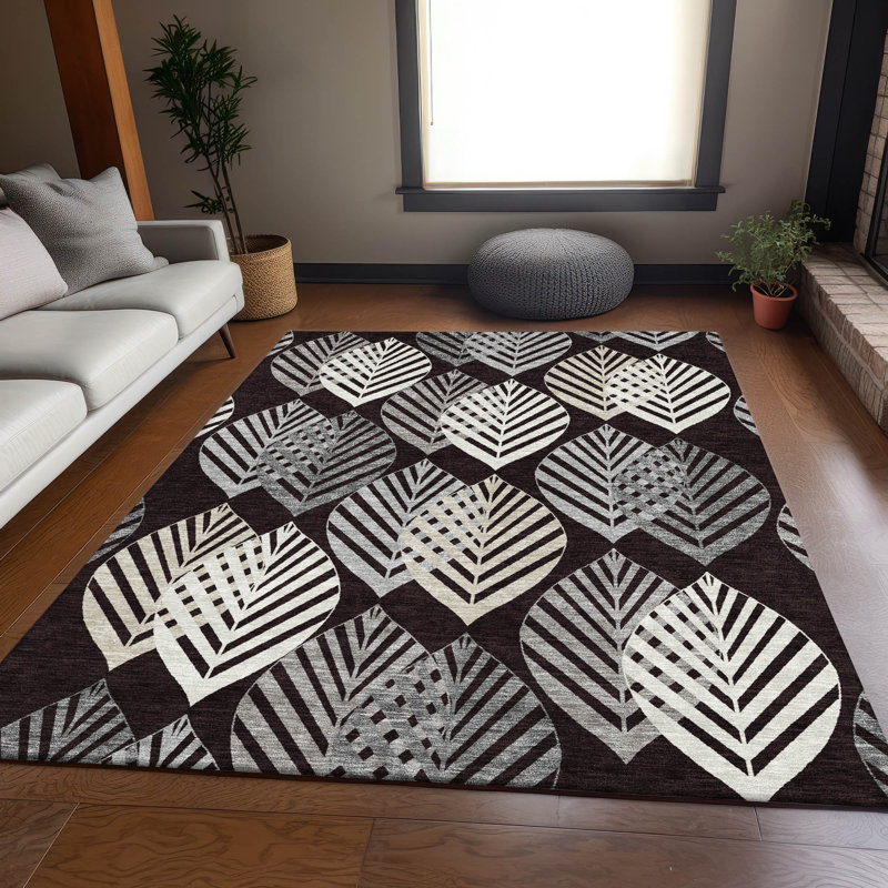 Neysa Floral Indoor Rug, Rectangle 3' x 5'