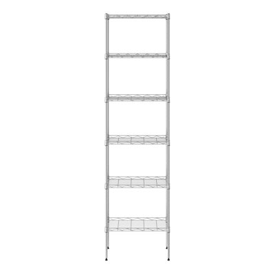 Cavazos 6 Tier Metal Storage Rack with Adjustable Levelling Feet