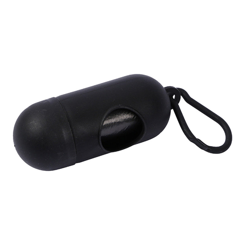 Backpack Pet Waste Bag Carrier, Black