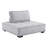 Modway Saunter, 4-Piece Sectional Sofa, Light Gray-2064819776