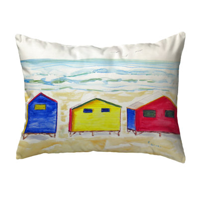 Outdoor Reversible Throw Pillow