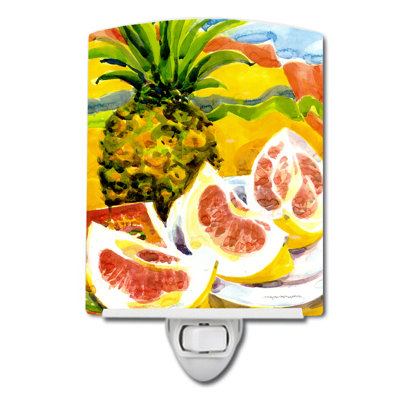 Pineapple Ceramic Night Light