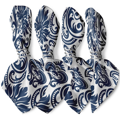 Chateng Polyester Floral Square Napkin