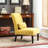 Pisano Contemporary Armless Accent Chair with Pillow-107151188