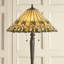 Tematin 157.5cm Dark Bronze Traditional Floor Lamp