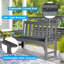 Banc d'extérieur, banc de patio en PEHD-1019612847