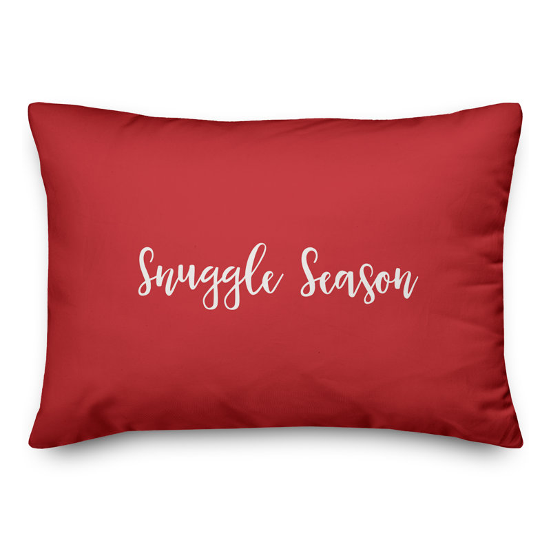 Throw Pillow, Red