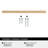 Cityscape 5-1/16 inch (128mm) Center-to-Center Champagne Bronze Cabinet Pull - 25 Pack-111777987-111777994