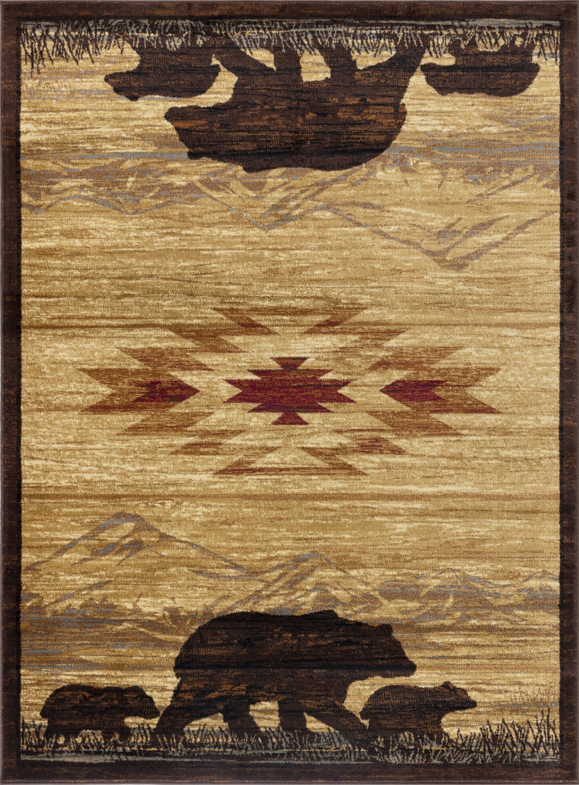 Rustic Mesa Area Rug NCU0LDH308