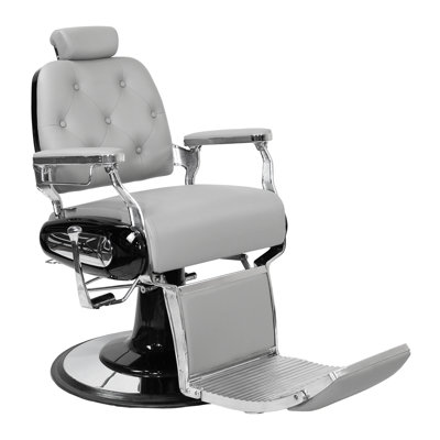 Stratford Faux Leather Reclining Barber Chair