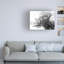 Art mural sur toile tendue - Art mural "Pivoine translucide" par Debra Van Swearingen pour le salon, la chambre à coucher ou le bureau - 18 x 24-376376070