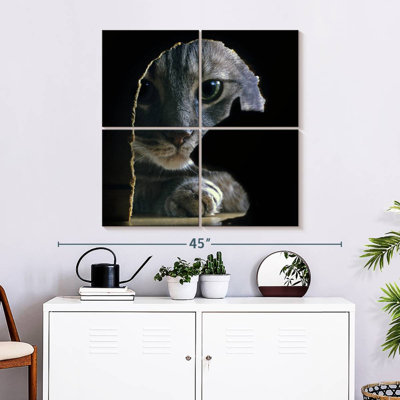 Cat Hunting Mouse