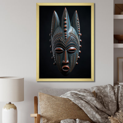 Jeevan " African Tribal Baule Mask I "