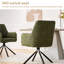 360°Swivel Fabric 1Er Set Dining Chair With Metal Legs,Upholstered Accent Tub Armchair-1416554348