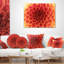 Coussin décoratif floral avec des pétales denses-29292234-29292238