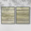 Lignes avec motif encadré neutre I-Premium - prêt à être accroché - aucun clou requis - aucun clou requis-108034490-108034487
