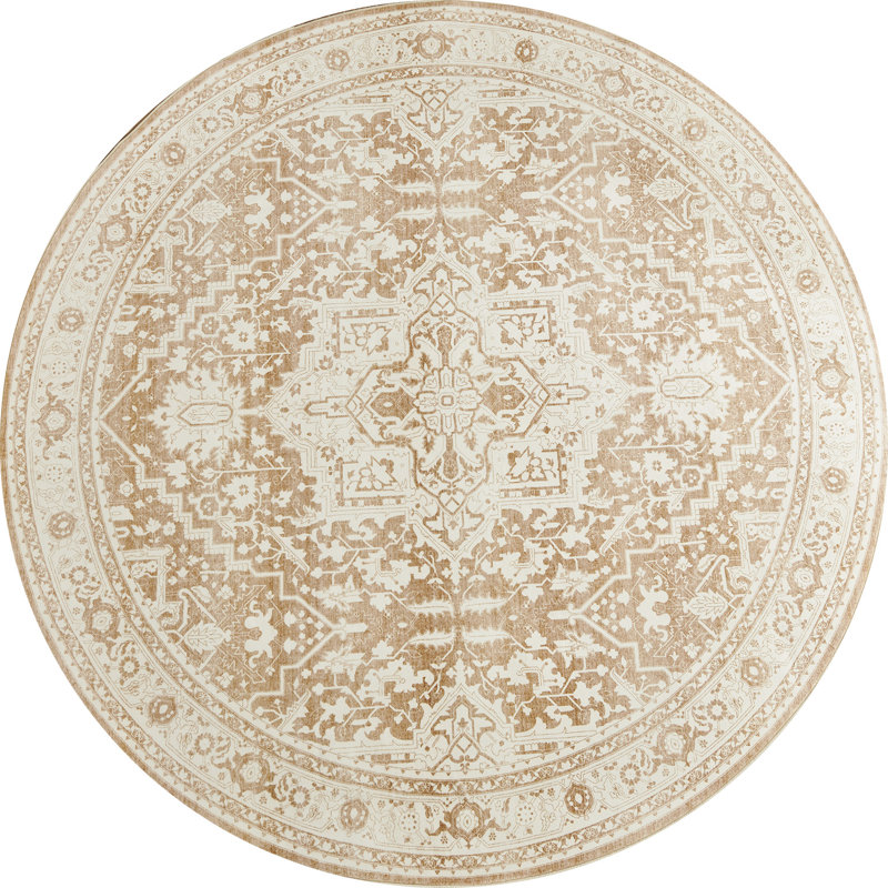 Purl Chenille Mashine Washable Vintage Indoor Arae Rug with Non-Slip Backing for Bedroom Living Room Kitchen Entryway