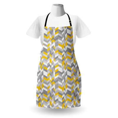 Chevron / Zig Zag Bib Apron
