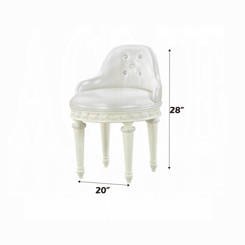 Fauteuil de coiffeuse Alderwood avec pivot