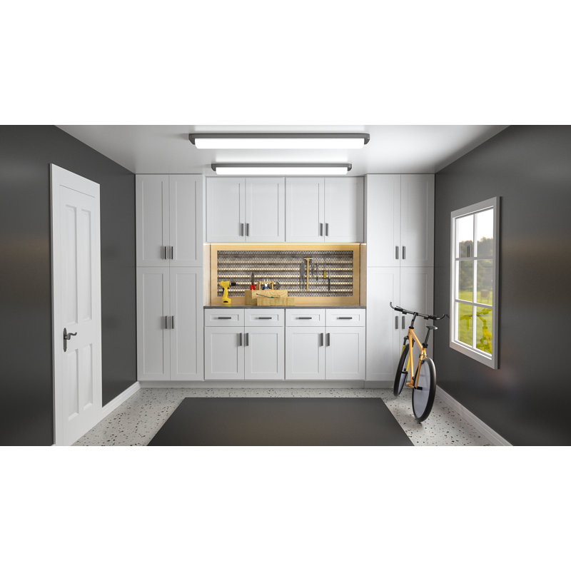 Chinki 6 Piece Solid + Manufactured Wood Storage System