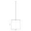 Luminaire suspendu 5 lumières Kohlman en nickel brossé-1765329390