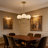  3-Light Dimmable Modern Opal Glass Bubble Chandelier with Globe Shades Globe for Dining room-405746175