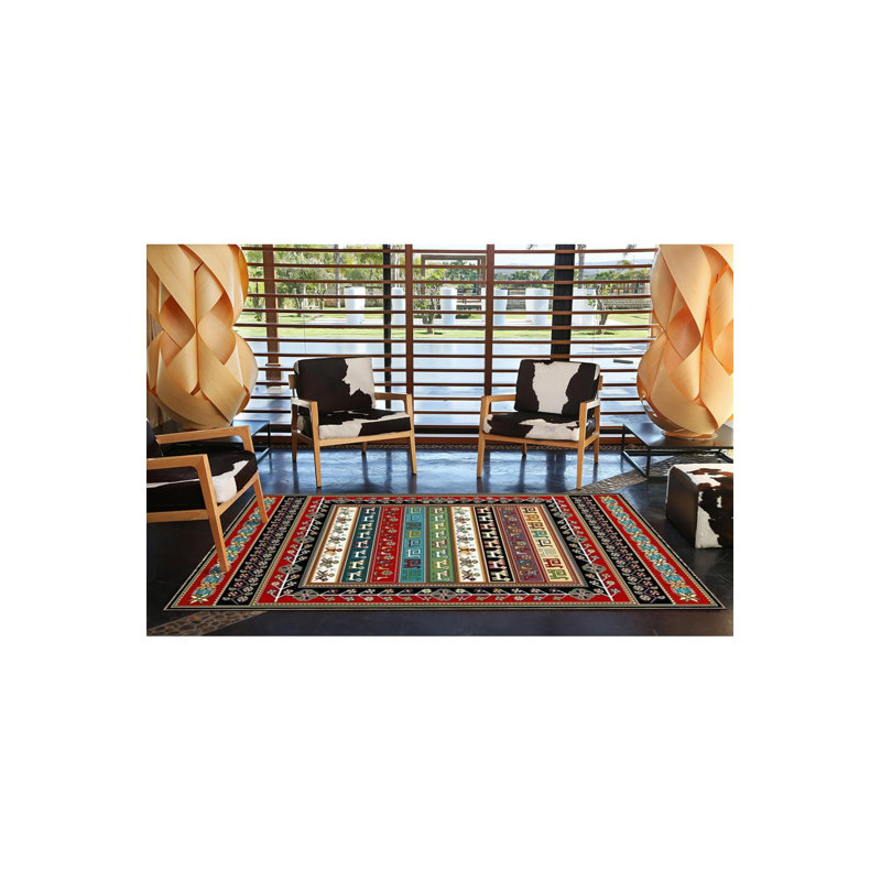 Tapis décoratif tissé à la machine, Tapis de couloir 3 pi 3 po x 9 pi 10 po