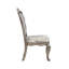 Chaise d'appoint rembourrée (ensemble de 2)