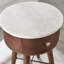 Table de bout en marbre Mefford
