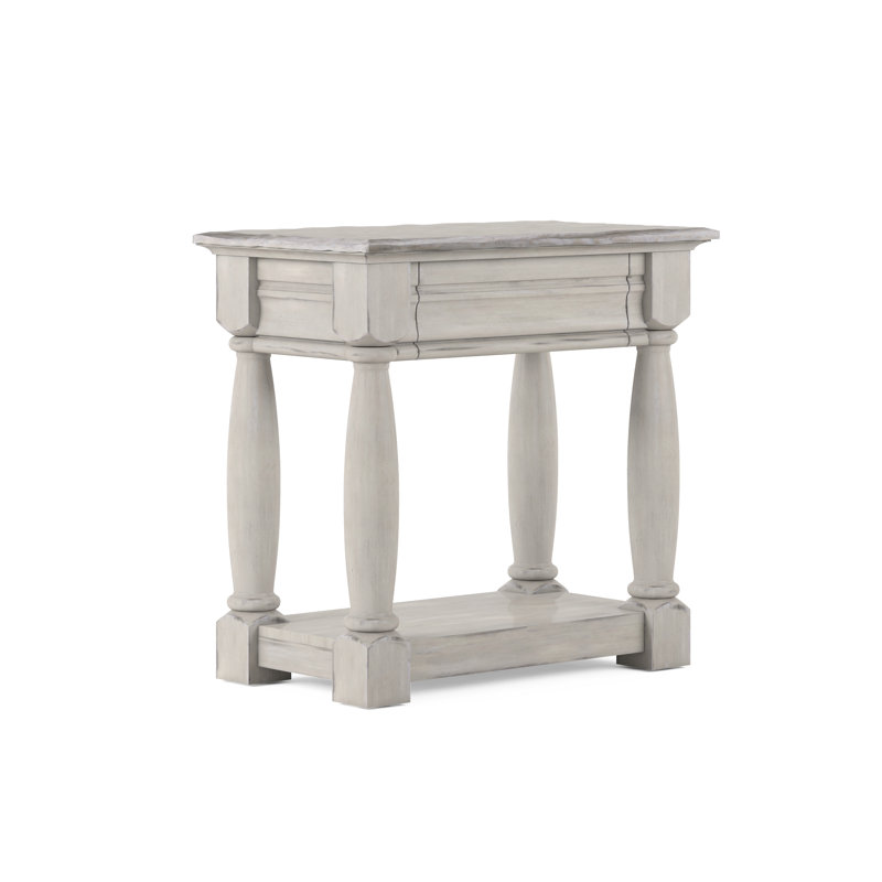 Alcove 1 - Drawer Solid Wood Nightstand