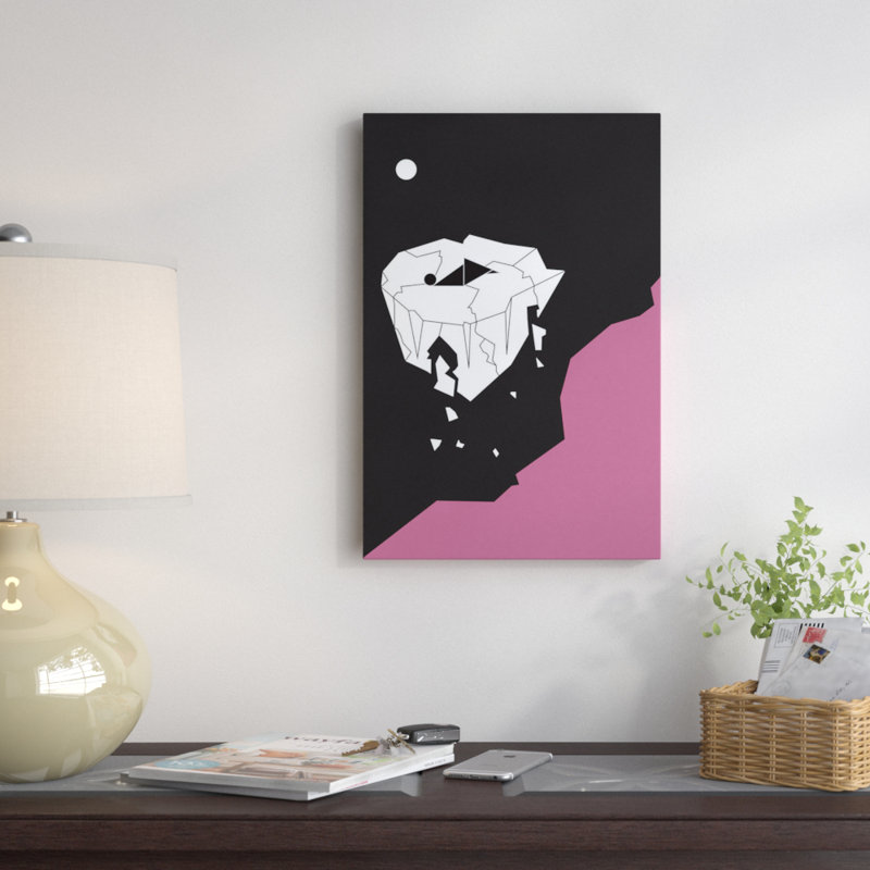 « loneliness », impression sur toile tendue, H 18 po x l 12 po x P 1,5 po