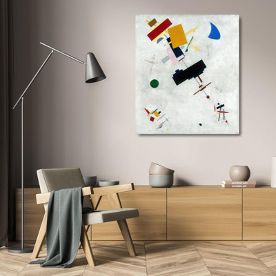 "Suprematism" by  Kazimir Malevich - Gallery Wrap Canvas Wall Art