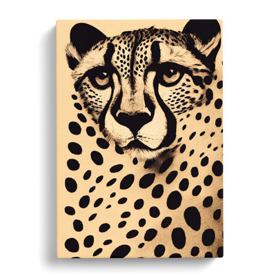 CAN-V0523-413X Cheetah Collage - Wrapped Canvas Print