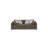 3-Piece Living Room Set - Sofa, Theater Chaise, And Ottoman In Lilou Espresso/Hinge Linen-1711616974