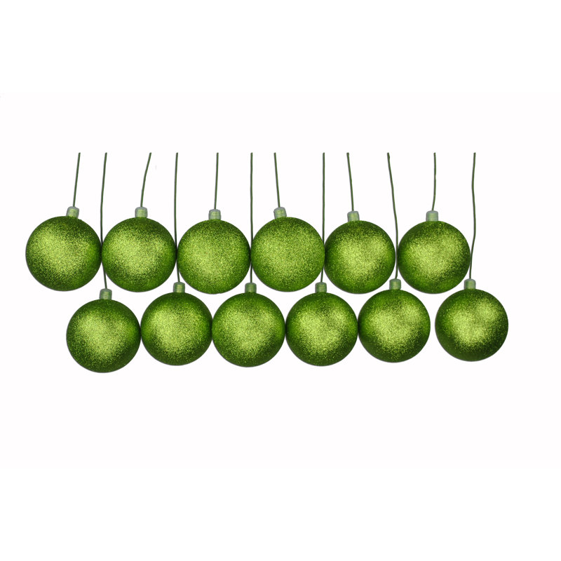 Shatterproof Ball Ornament, Lime Green