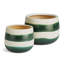 Lia 2 - Piece Hand-Pained Pot Planter Set-1049150054