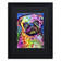 Pug 92309 Matted Framed Graphic Art on Canvas