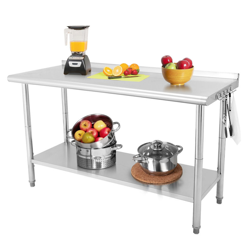152.4cm W Steel Top Workbench