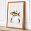 Fish on Pearl Boho - Wrapped Canvas-307836535-307836543