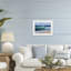 Contenu «Beach Waves Shore», reproduction sous verre encadrée, design par Dimitri Sirenko-255787712-255787715