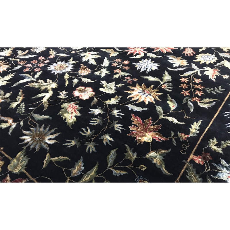 One-of-a-Kind 10'1" X 14'3" Area Rug in Black