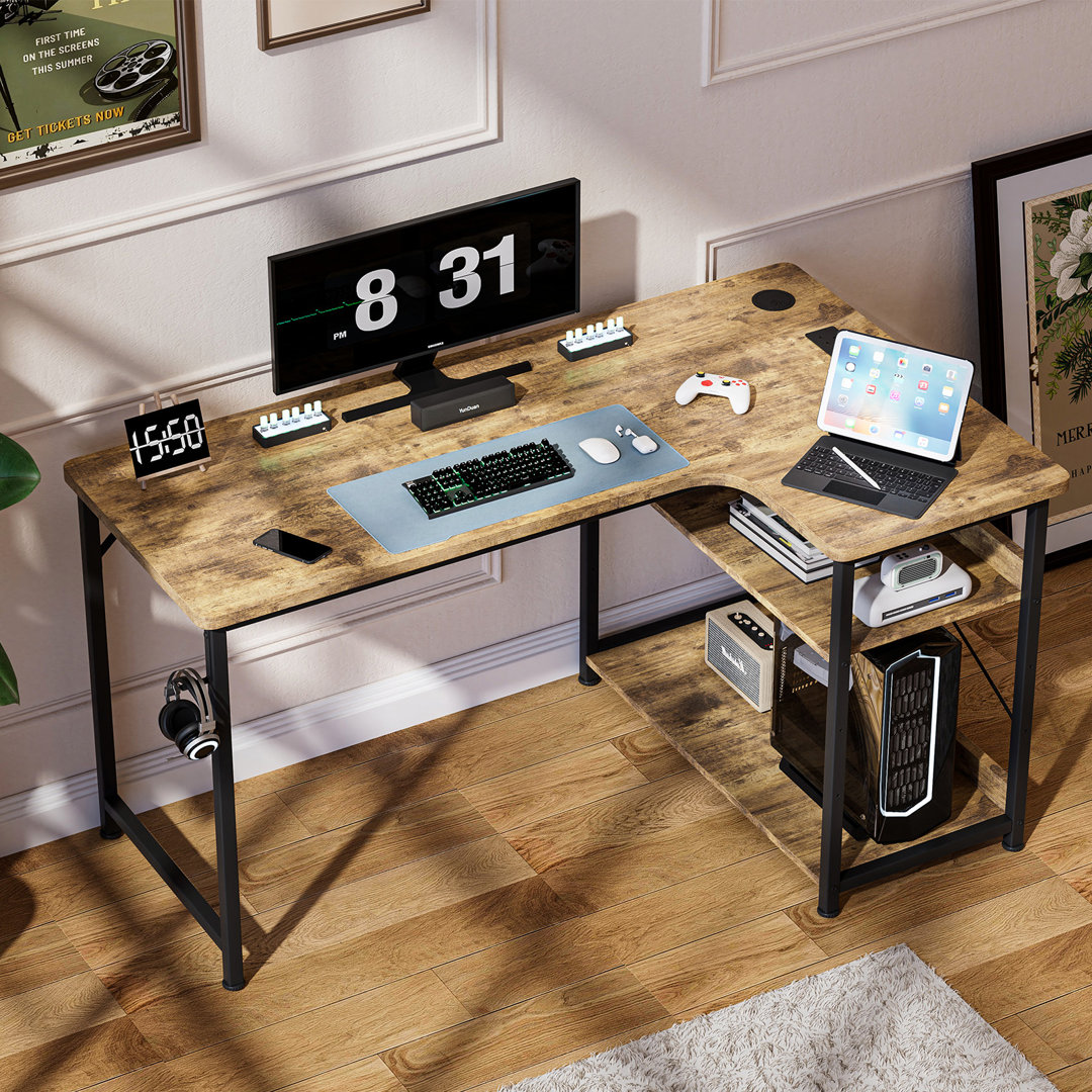 L-Shaped Computer Desk