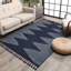 Loop-De-Loop Geometric Synthetic Area Rug-45293420