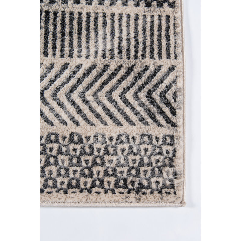 Tapis gris Darcie, Rectangle 3 pi 11 po x 5 pi 7 po