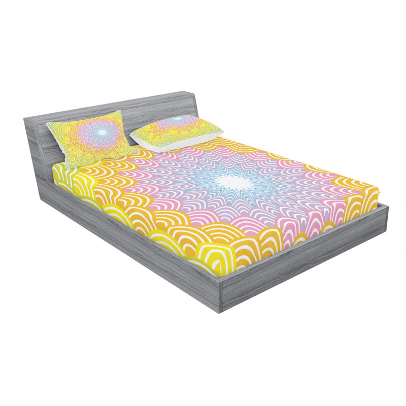 Microfiber Sheet Set, Queen Sheet Set + Fitted Sheet + 2 Pillowcases
